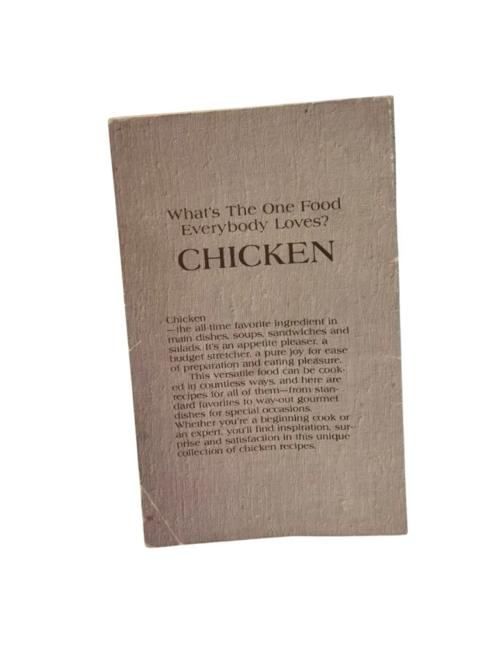 The Super Chicken Cookbook By Ventura Books 1982 Paperback Vintage Recipe Book